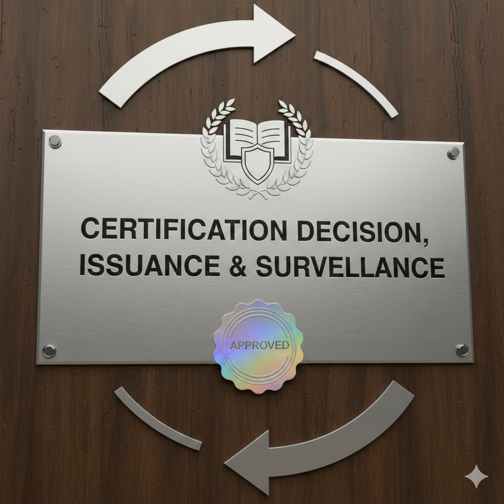Certification Decision, Issuance & Surveillance
